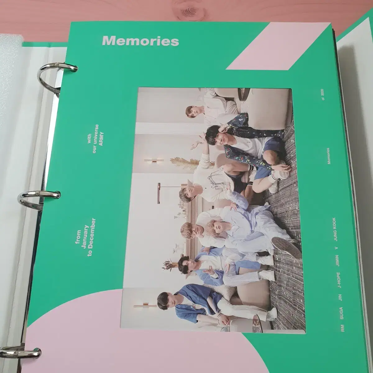 2020 방탄 메모리즈 dvd (포카 석진) bts 딥디