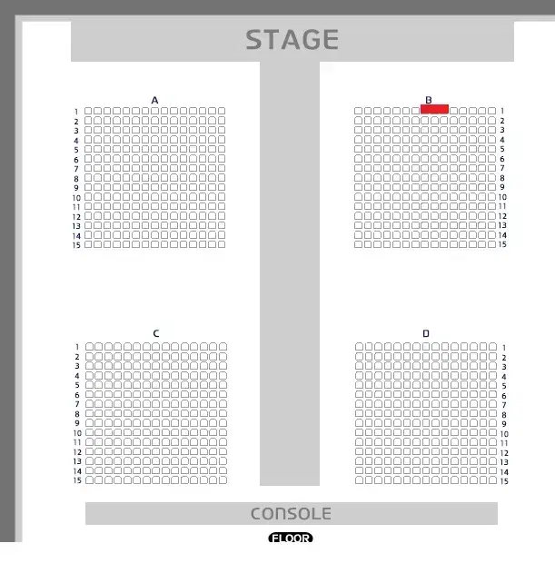 규현 12월20일 콘서트 20시 1층 B구역1열 1장 급매