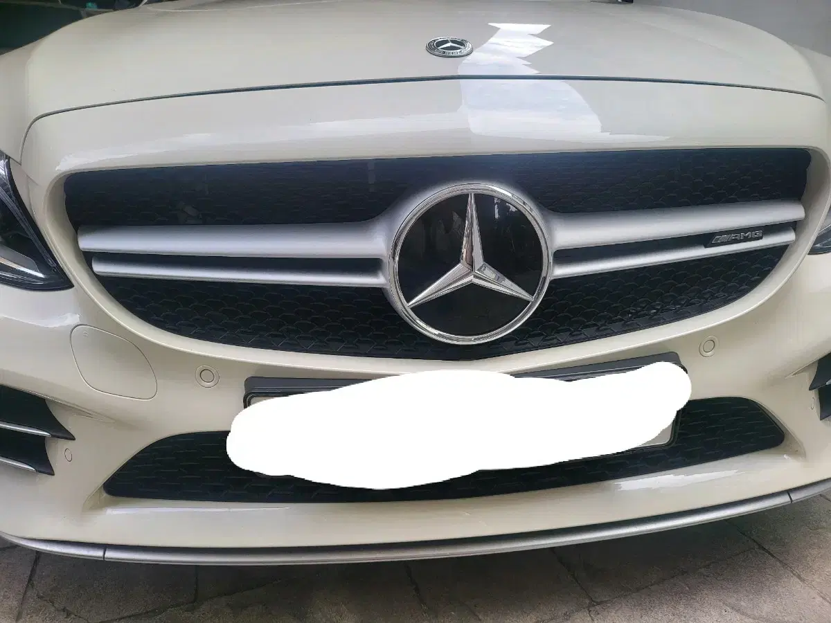 벤츠 c클래스 w205 가로 amg 그릴 19년~ 24년