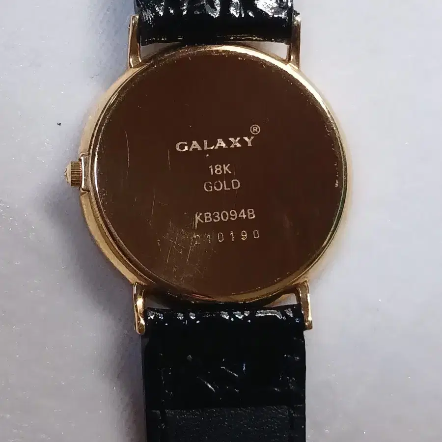 GALAXY 18K 골드금 갤럭시 남성 시계금중량4돈3.2푼