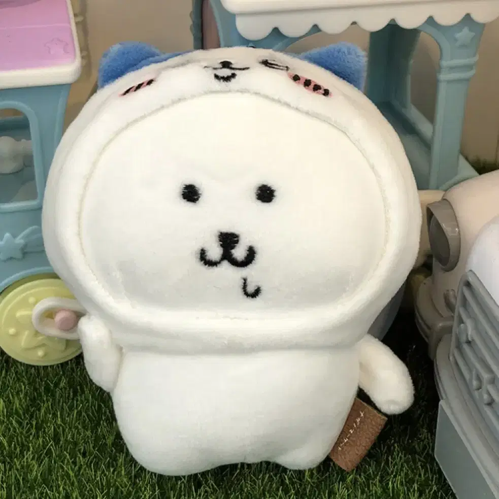 농담곰 먼작귀 콜라보 하치와레 키링