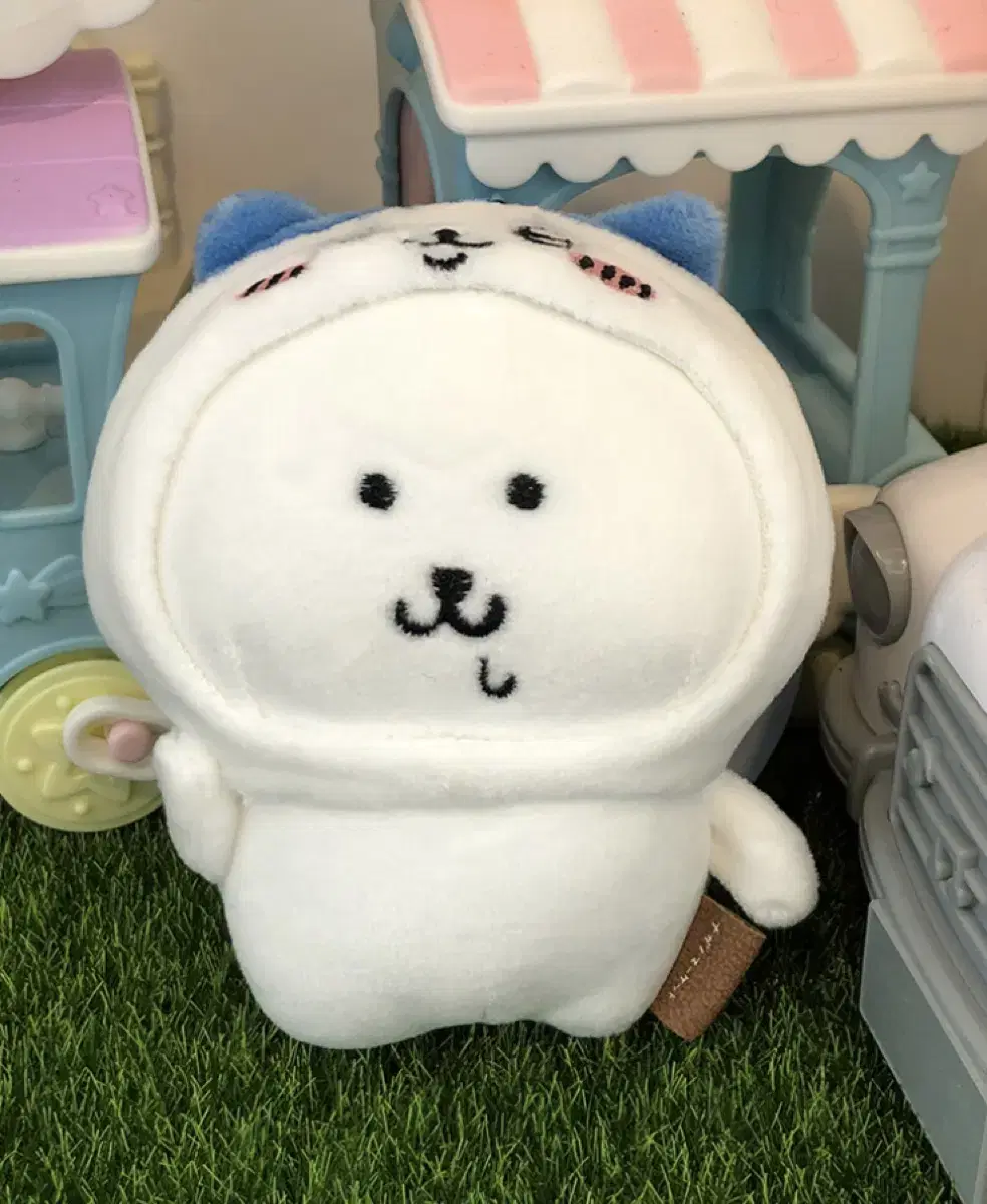 농담곰 먼작귀 콜라보 하치와레 키링