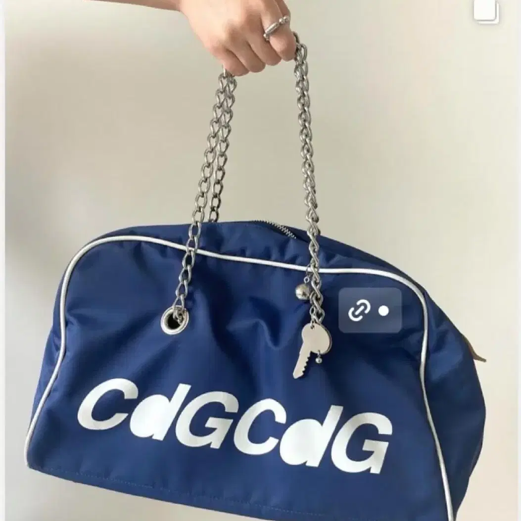 꼼데가르송 cdg 레어 체인 숄더백