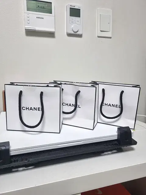 CHANEL 샤넬 미니 쇼핑백 * 미사용 * 총3장 * 일괄판매