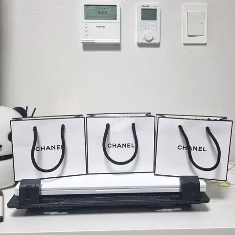 CHANEL 샤넬 미니 쇼핑백 * 미사용 * 총3장 * 일괄판매