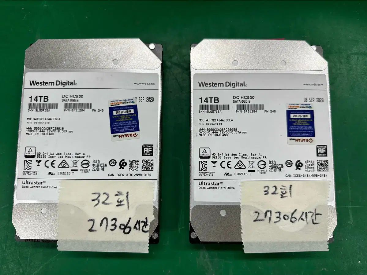 14TB(14테라) SATA HDD (WD)