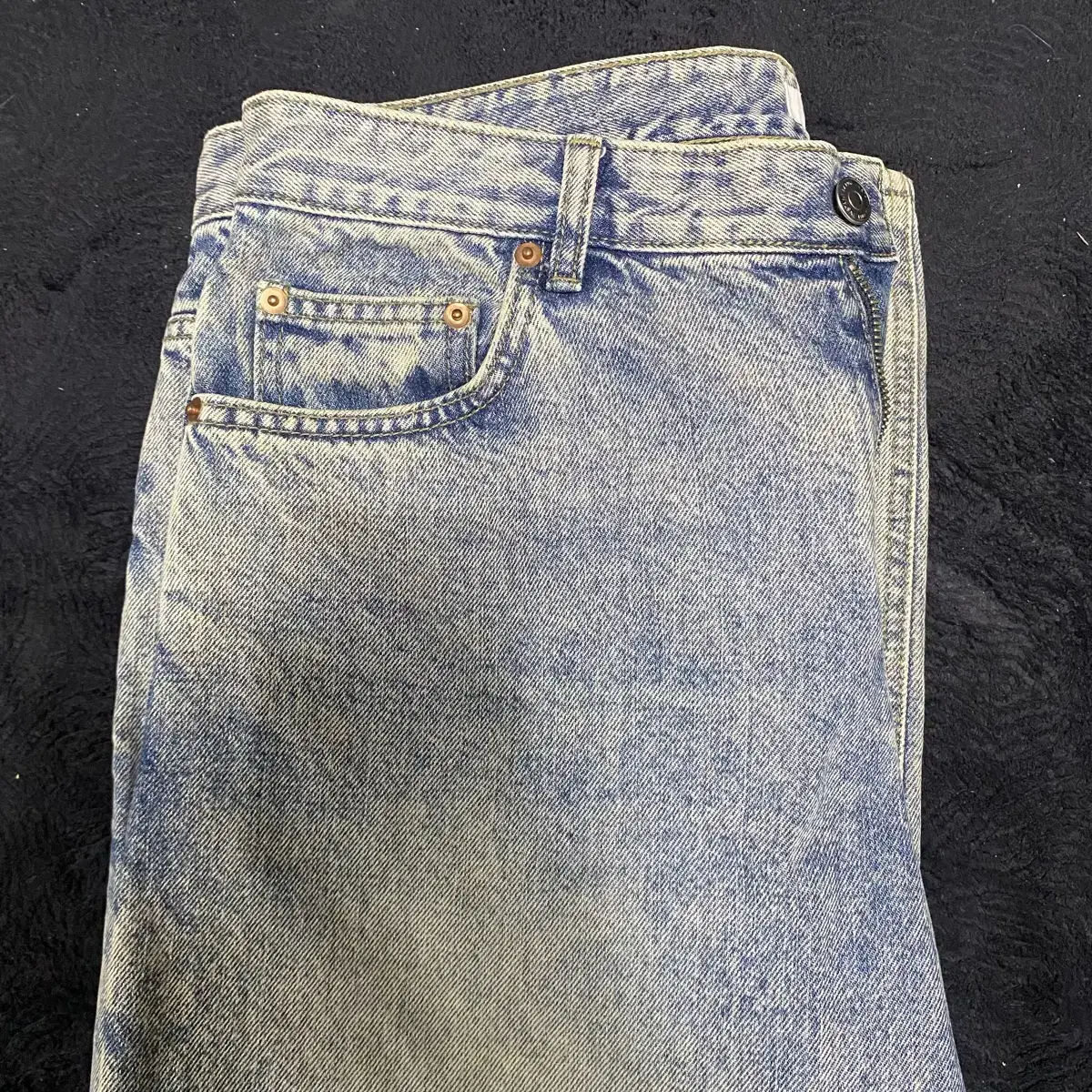 브랜디드 1896 NOCK JEANS [WIDE STRAIGHT]