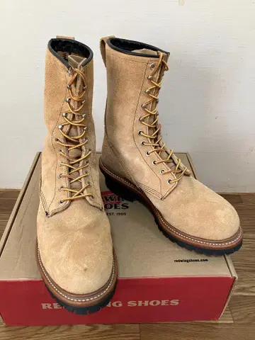 REDWING 레드윙 9211 스웨이드 로거 부츠 8.5D