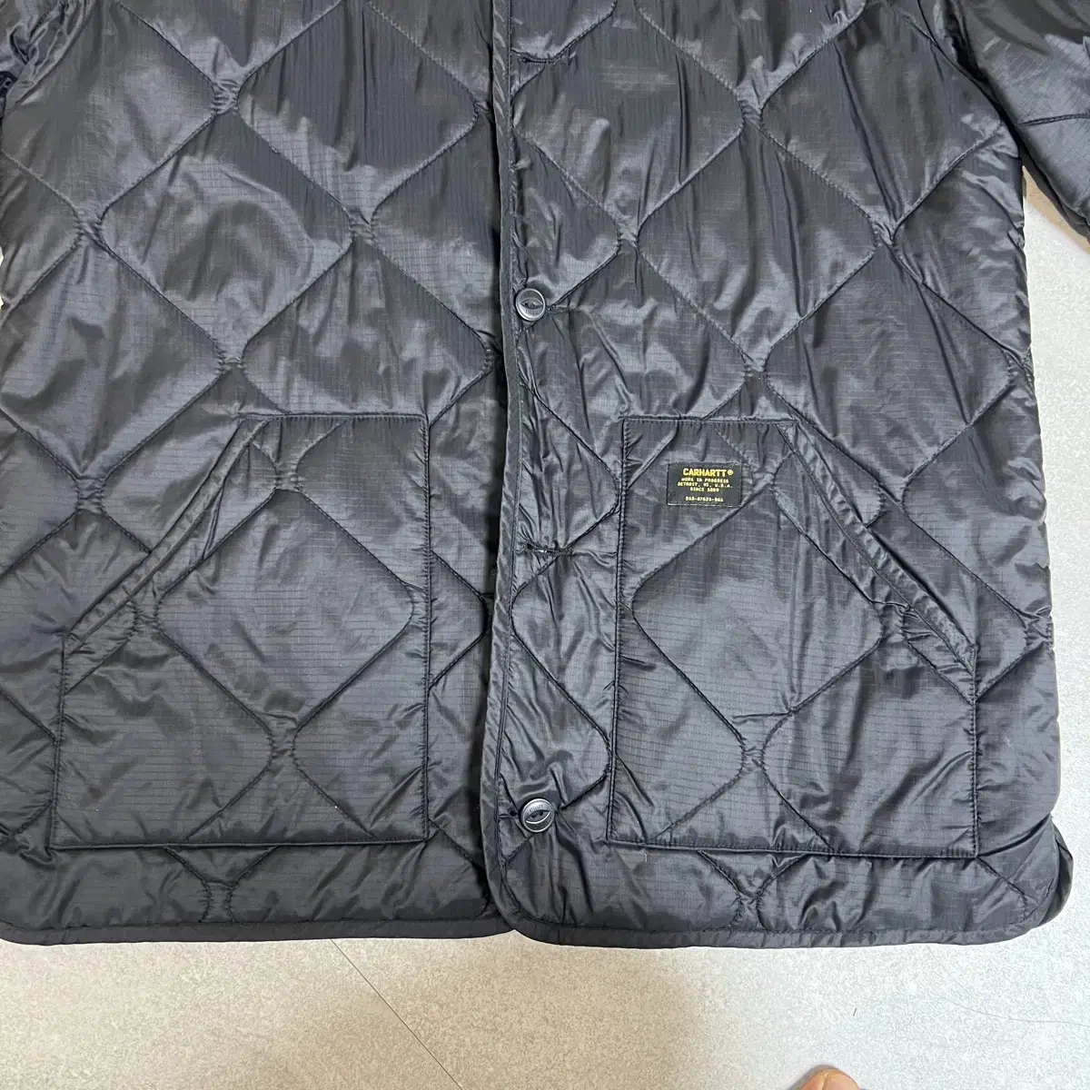 carhartt 칼하트 볼트 라이너 자켓 블랙 XL