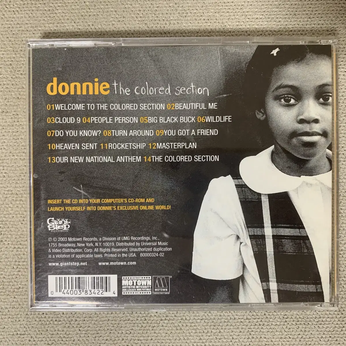 [CD] Donnie - The Colored Section