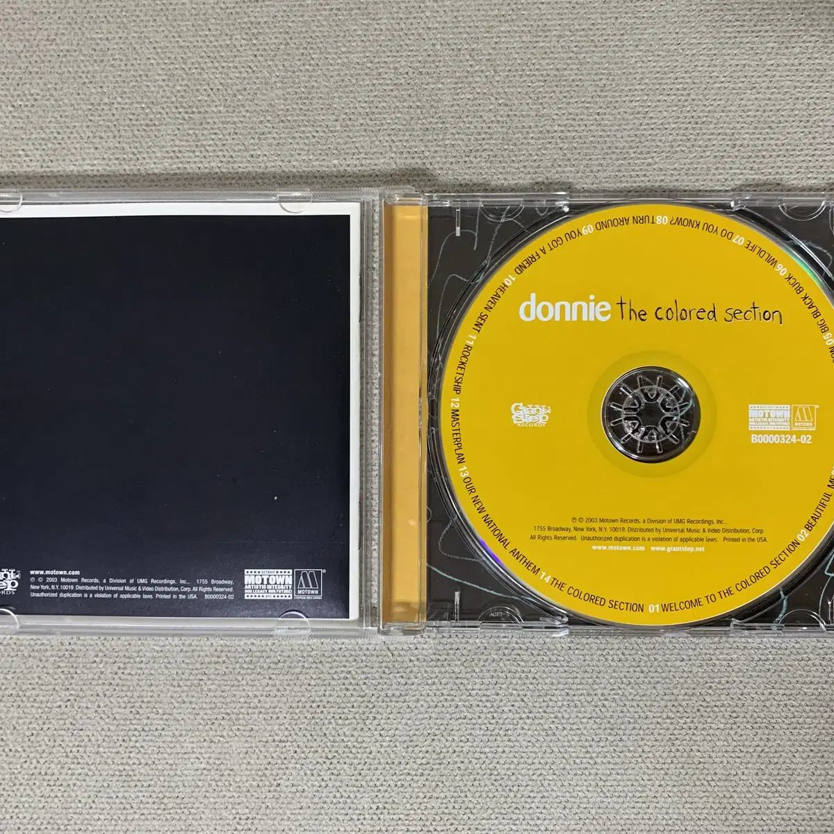 [CD] Donnie - The Colored Section