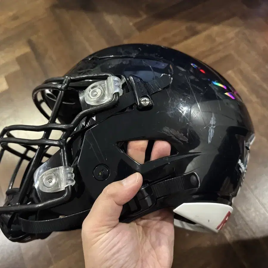 미식축구 헬멧 리델 스피드플렉스 라지 검정 Riddell SpeedFle