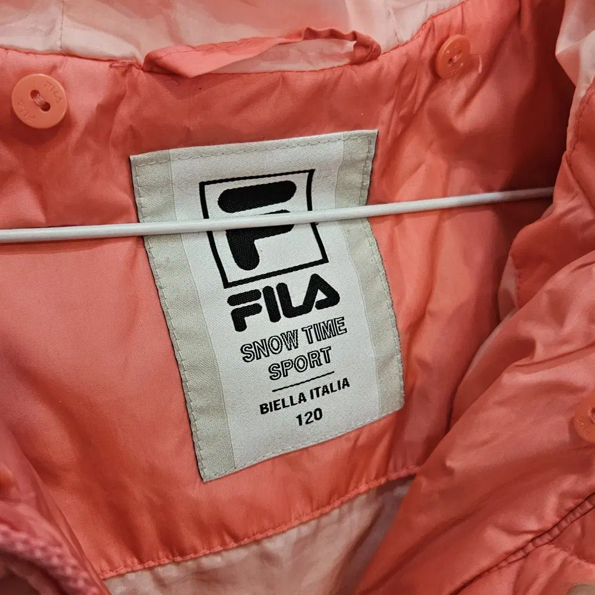 FILA 다운 패딩 120사이즈