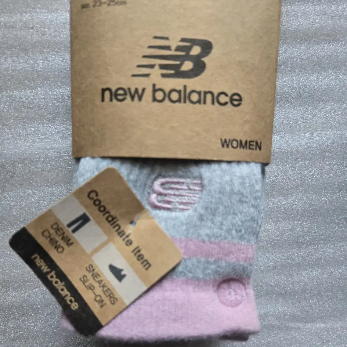 총3족 뉴발란스 newbalance 새제품 여성 장목 양말 스포츠양말