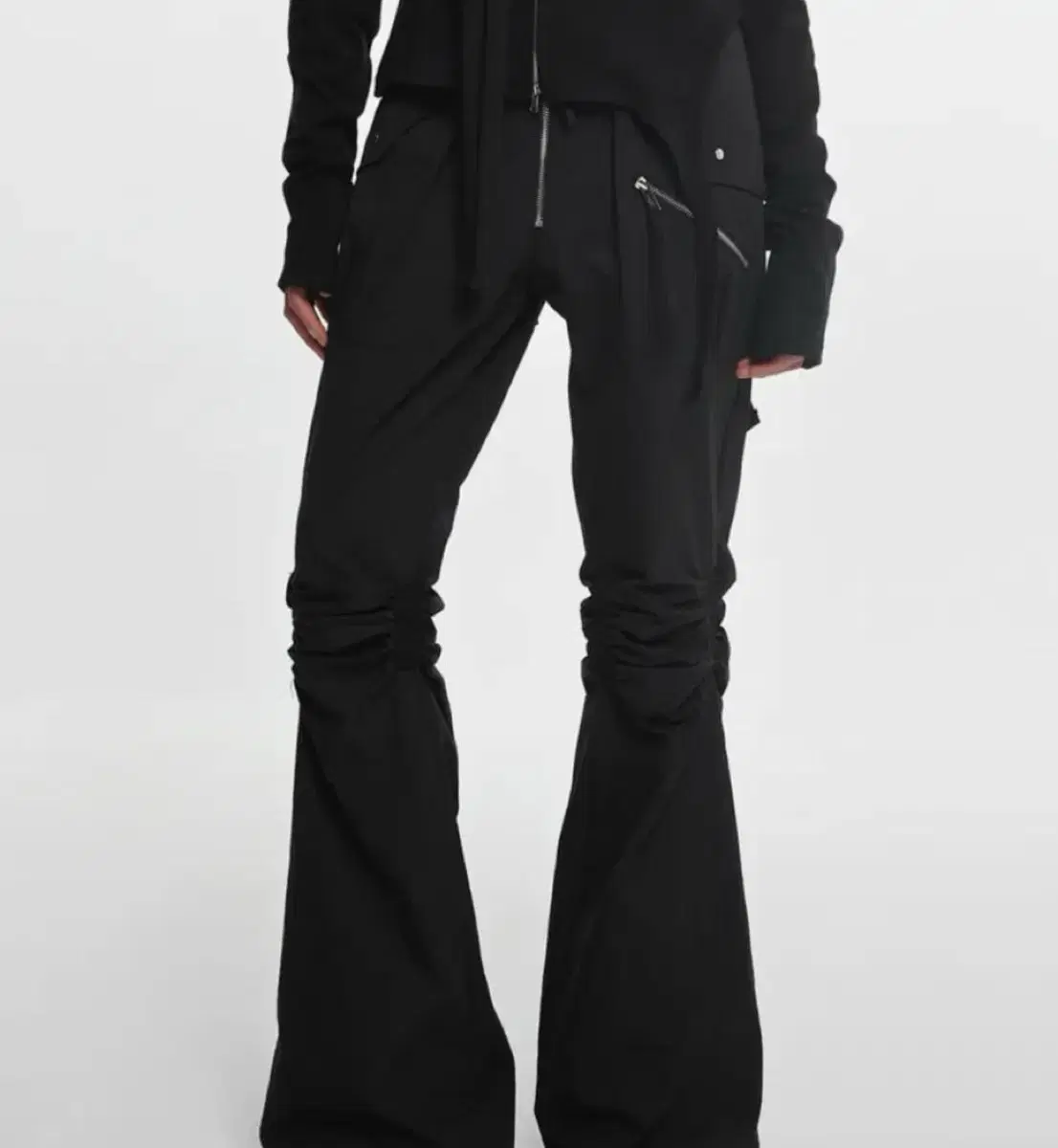 나체 Nache EXPOSURE ZIP DETAIL PANTS 바지 팬츠