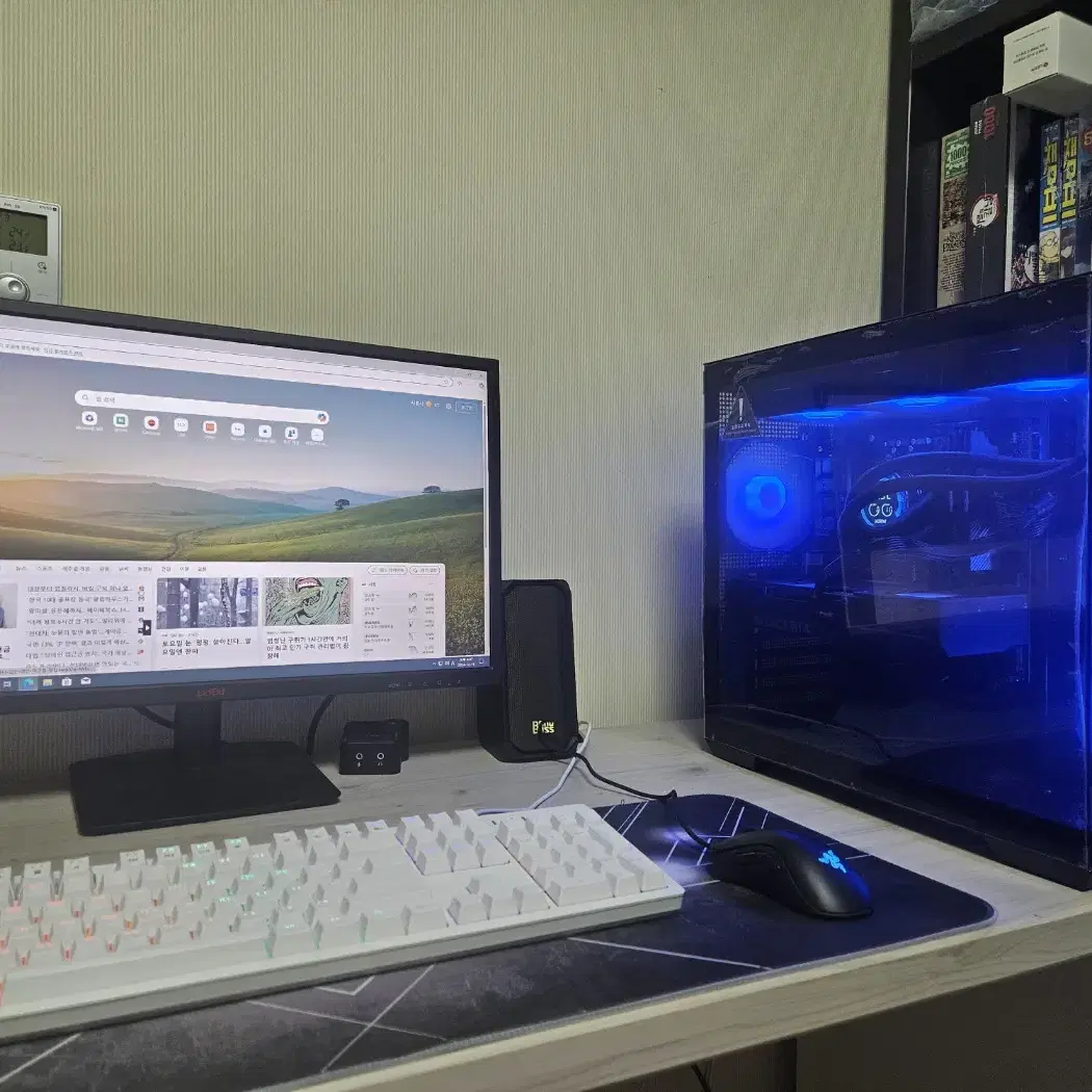 (신품)라이젠9600X 램32G 기가바이트 4070Ti OC 수냉본체!~