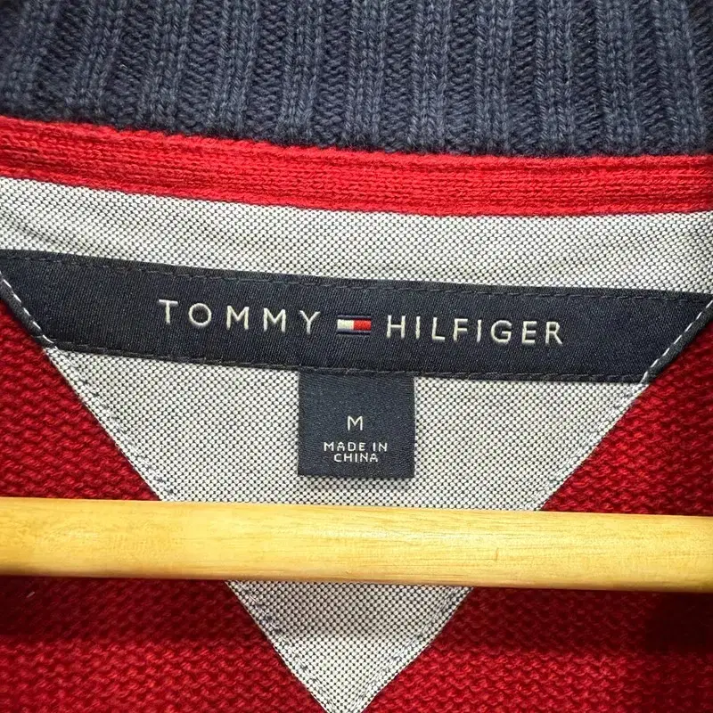 [ TOMMY HILFIGER ] 타미 니트 집업 [M]