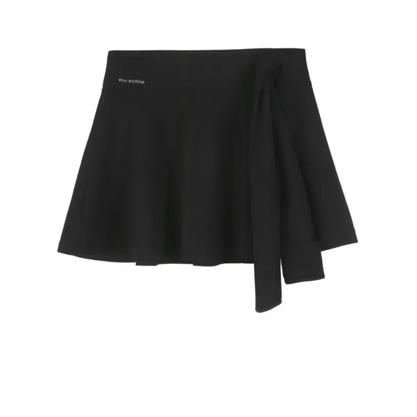 Wsc Tie flare wrap skirt 001