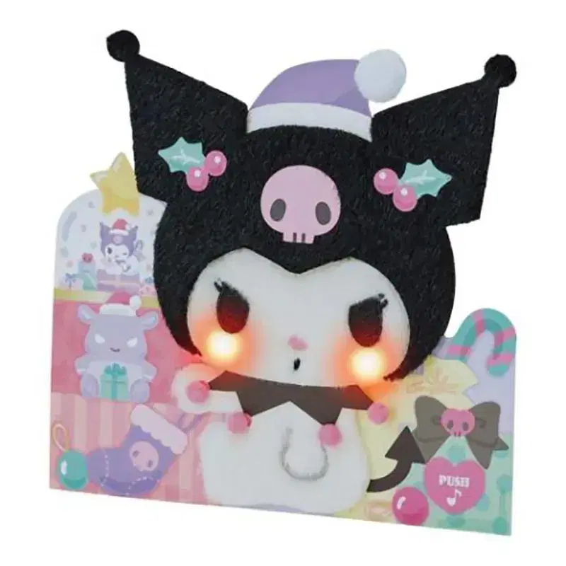 Sanrio Kuromi Christmas Melody Kard