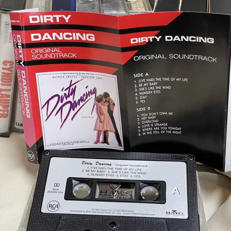 영화 더티댄싱 ost 카세트테이프 Dirty Dancing