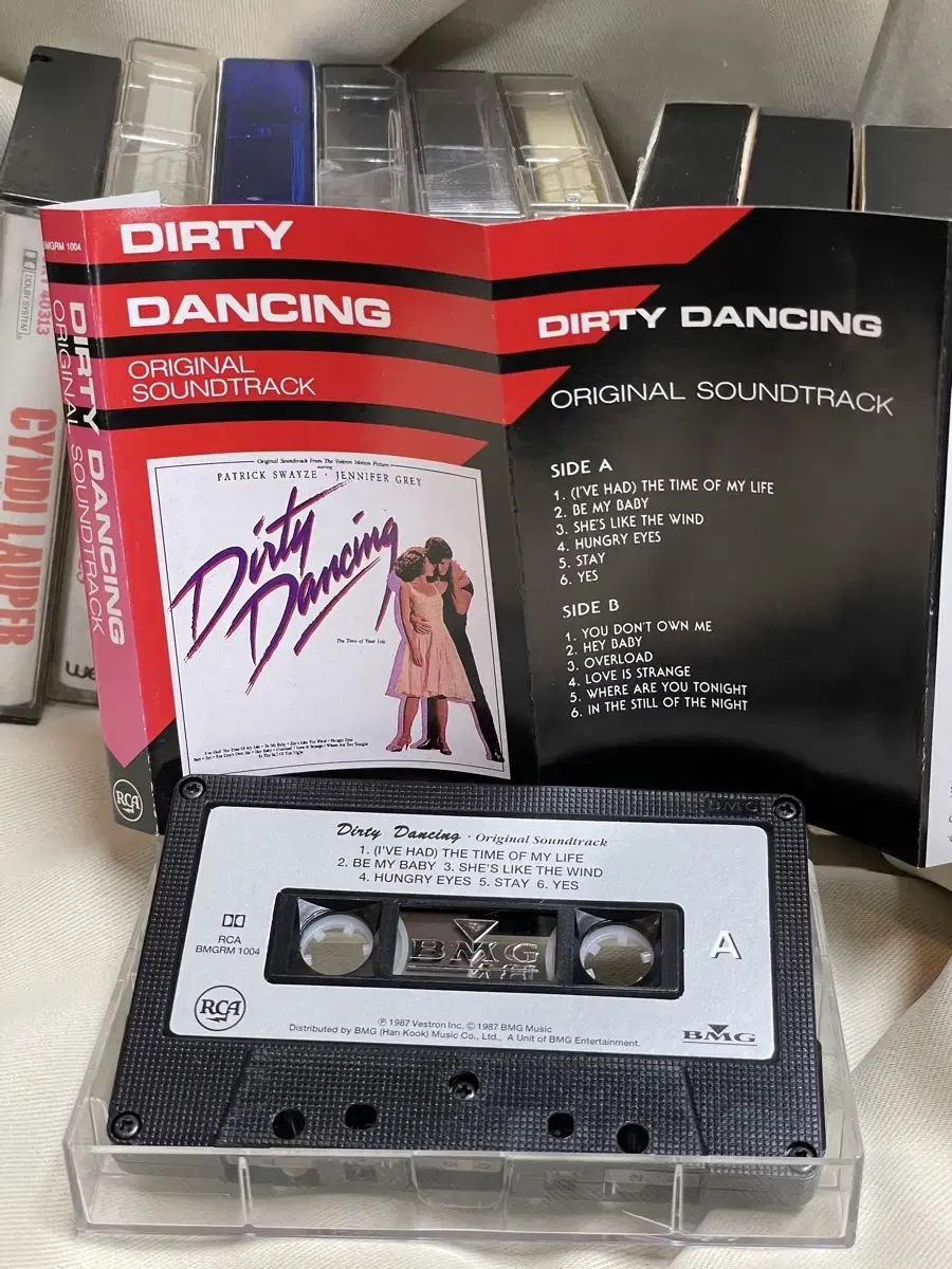 영화 더티댄싱 ost 카세트테이프 Dirty Dancing