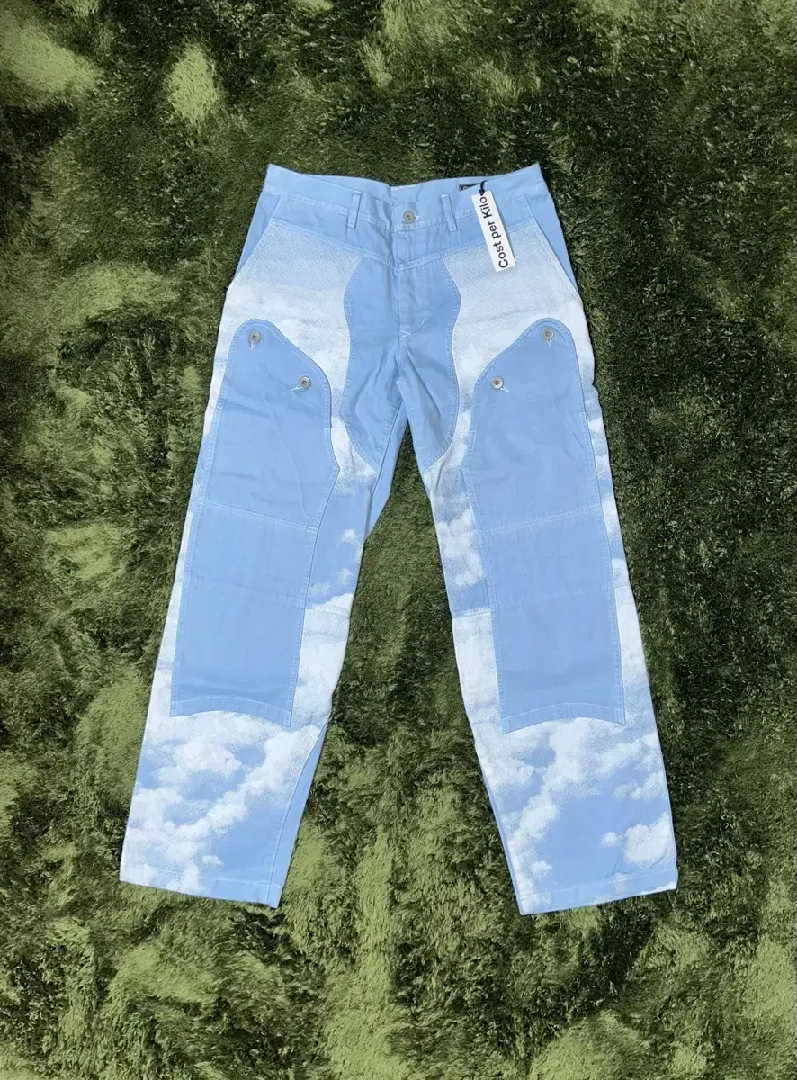 [XL] Costerquillo Painter Pants Snow Bloo