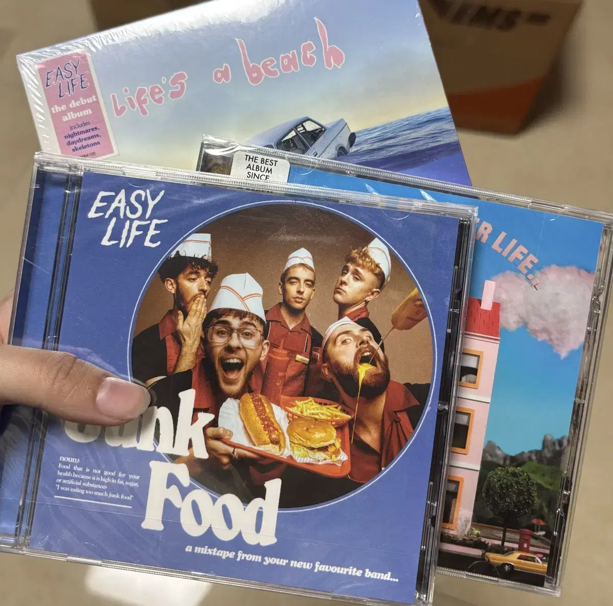 밴드 이지라이프 easy life CD 미개봉 일괄