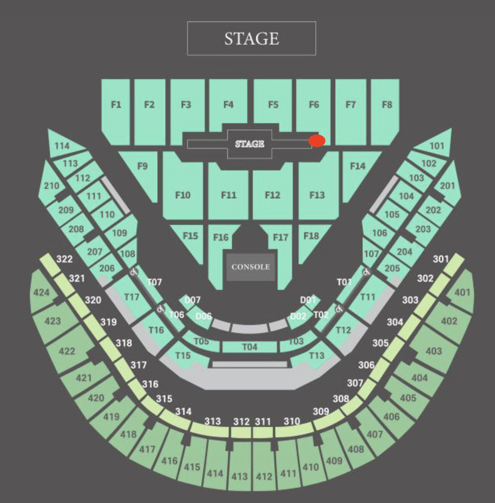 데이식스 콘서트 막콘 12/21 플로어 F6구역 양도