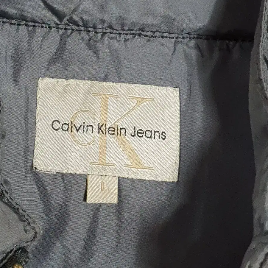 Calvin Klein Jeans 캘빈클라인 남성 오리털 이중 패딩 점퍼