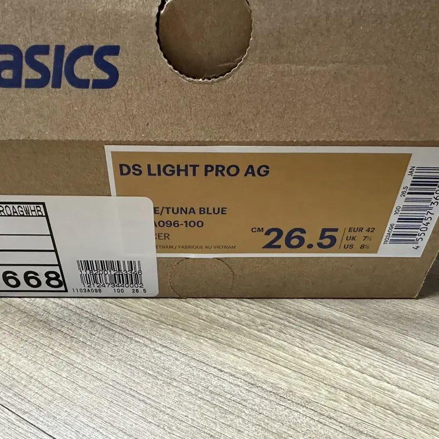 아식스 dslight pro ag 265