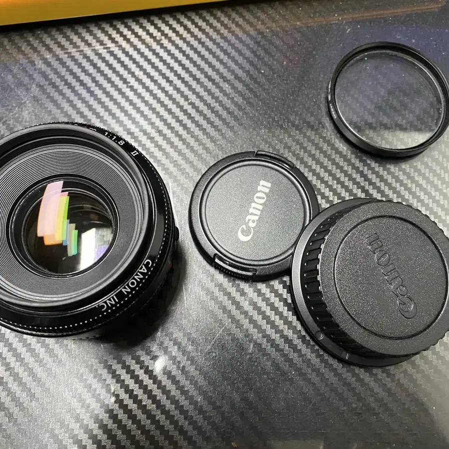 캐논 EF50mm F1.8 II 단렌즈(먼지1개있음)사진참고