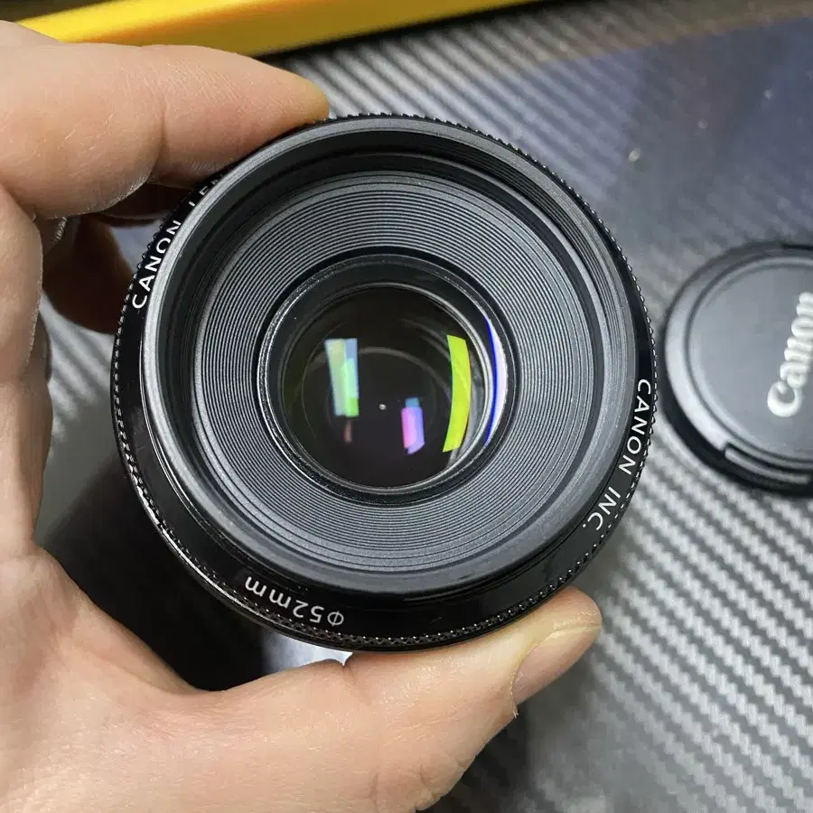 캐논 EF50mm F1.8 II 단렌즈(먼지1개있음)사진참고