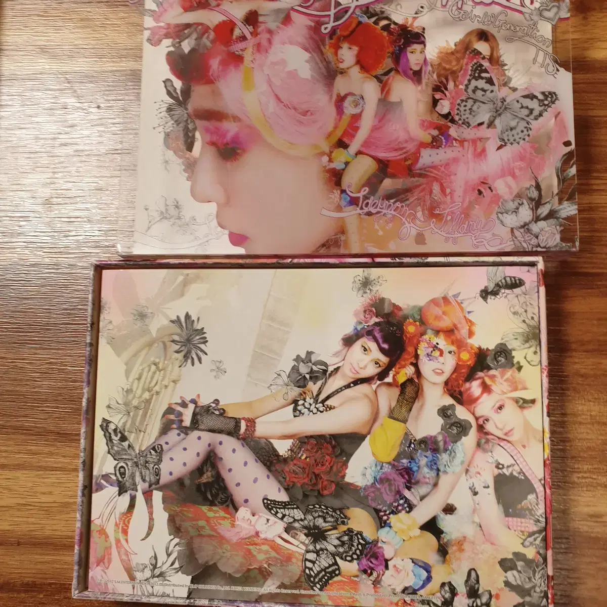 소녀시대 The Boys & 태티서 1집 미니 - CD+DVD&CD사진첩