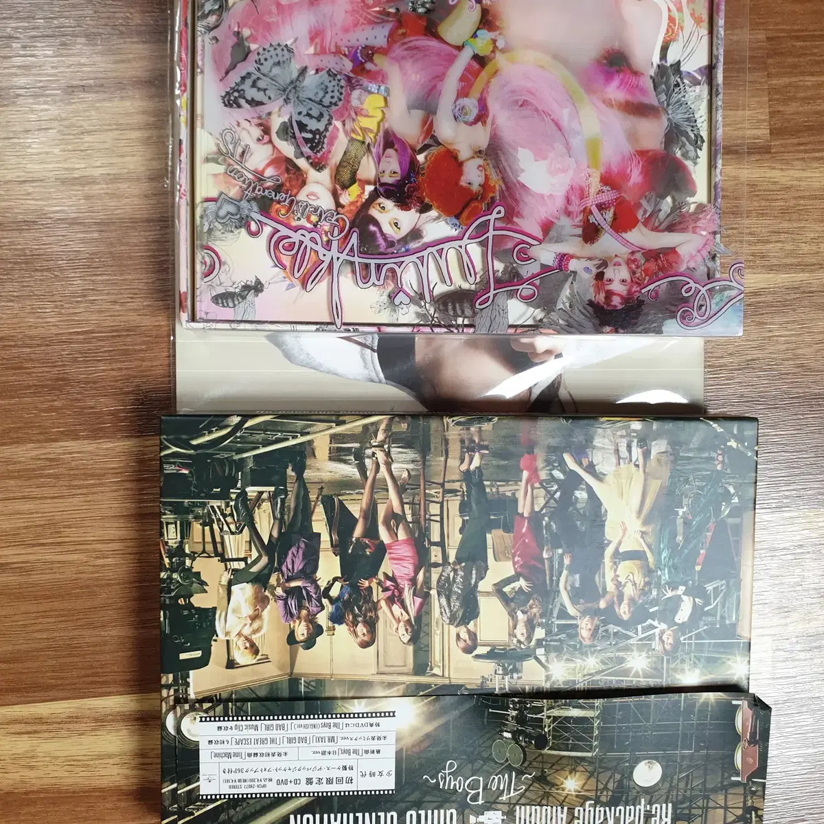 소녀시대 The Boys & 태티서 1집 미니 - CD+DVD&CD사진첩