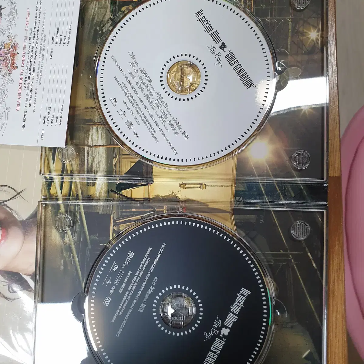 소녀시대 The Boys & 태티서 1집 미니 - CD+DVD&CD사진첩