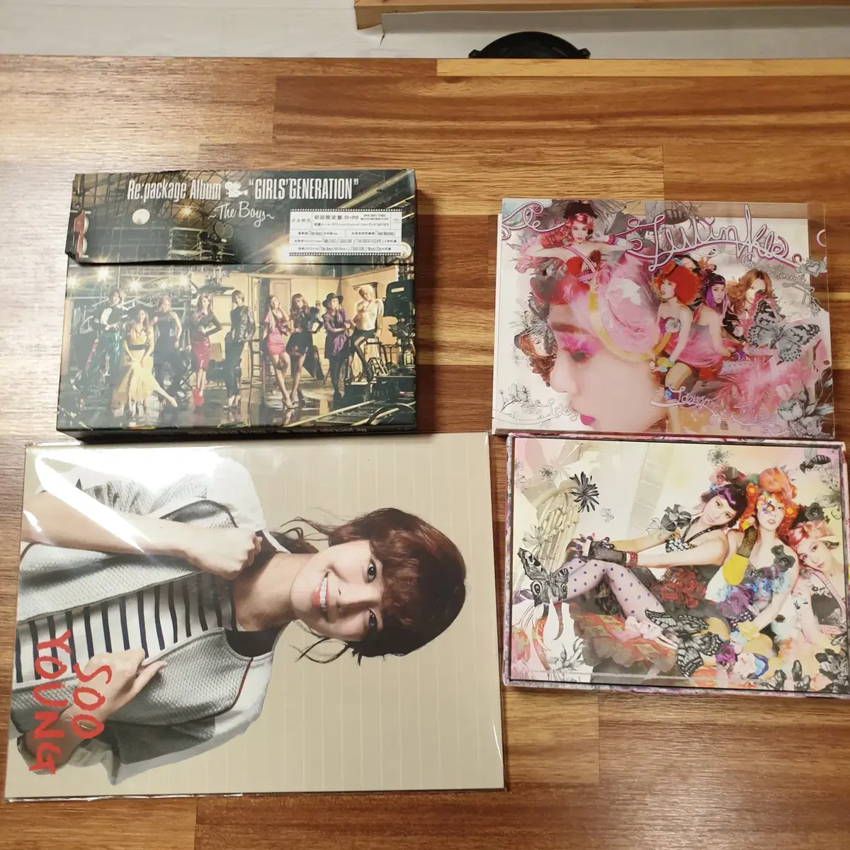 소녀시대 The Boys & 태티서 1집 미니 - CD+DVD&CD사진첩