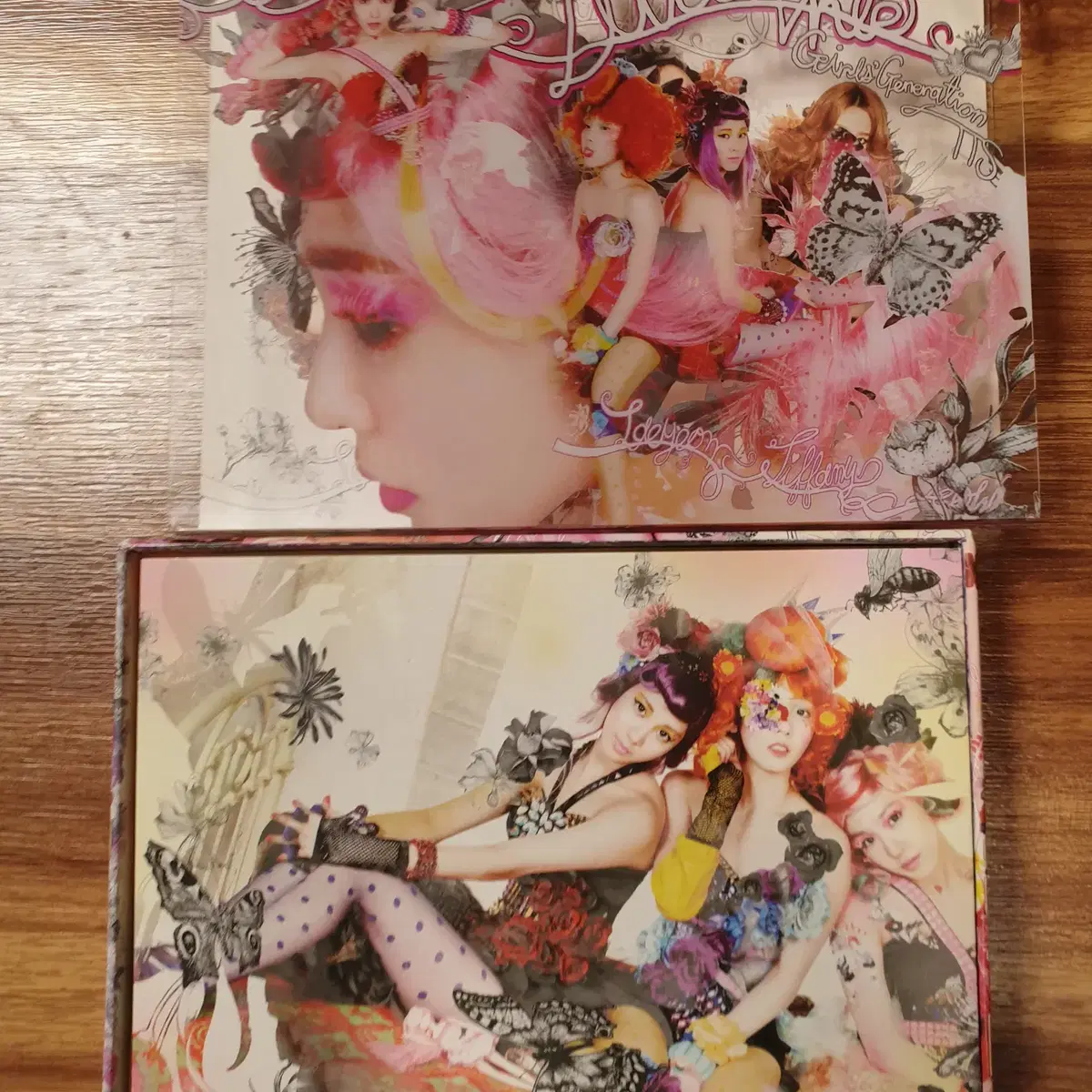 소녀시대 The Boys & 태티서 1집 미니 - CD+DVD&CD사진첩