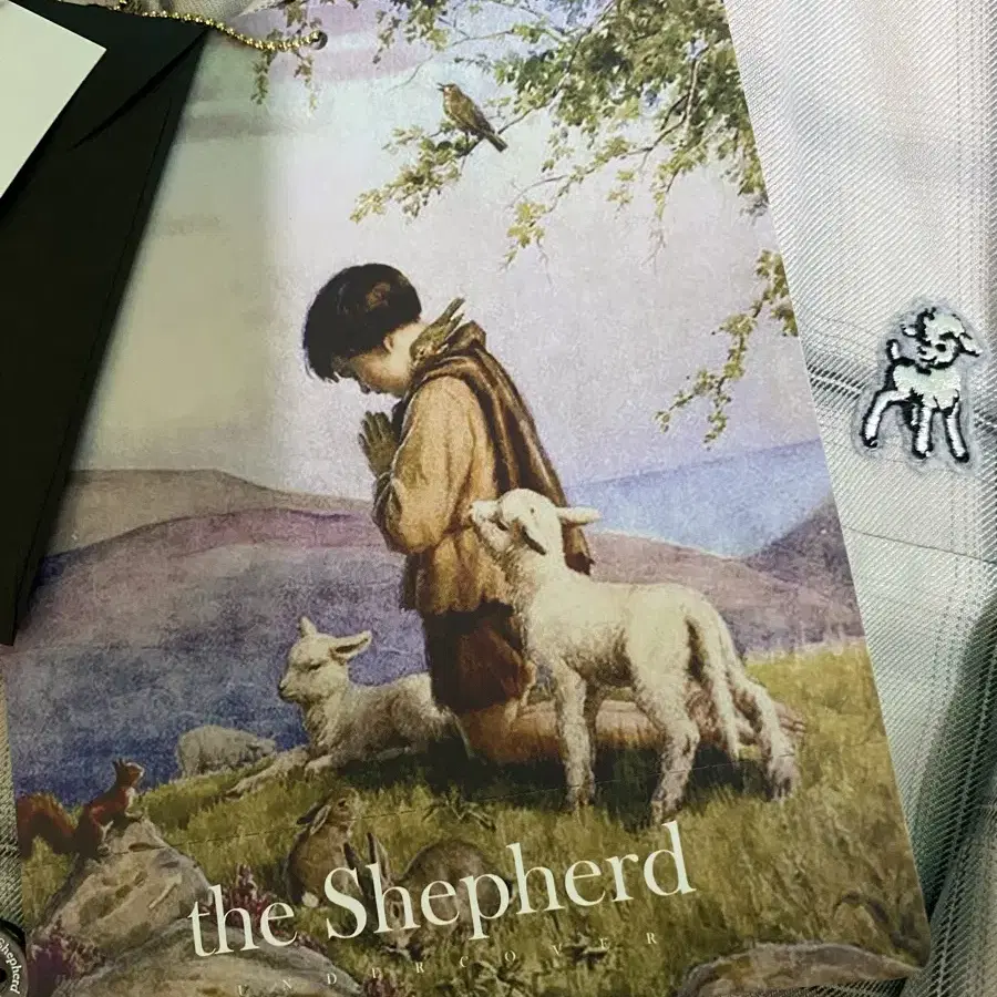 [5] 언더커버 더셰퍼드 the shepherd 오픈카라 반팔 셔츠