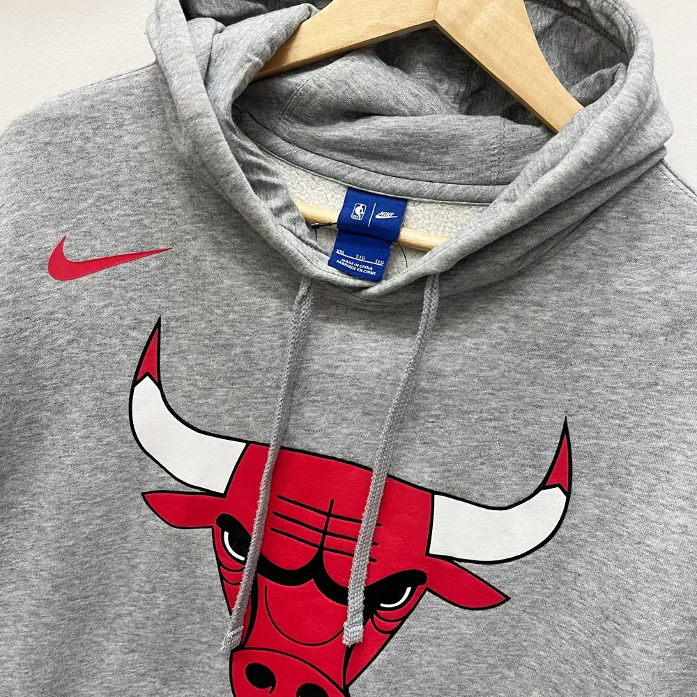 나이키 X NBA 시카고불스 기모 후드티 2XL