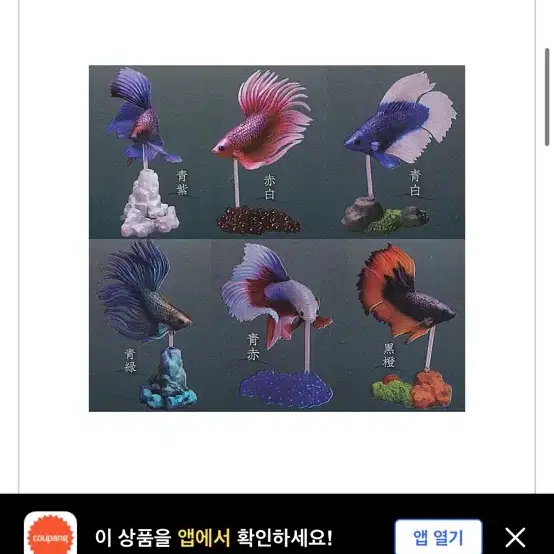 반다이 기기기 투어 베타2 물고기 가챠