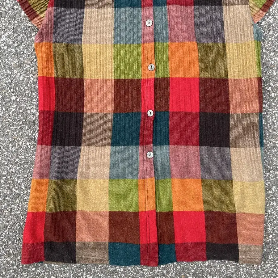 Tomatoma Color  block Shirt