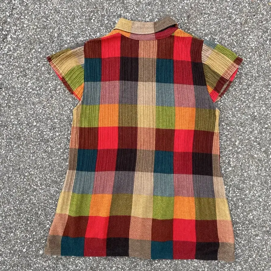 Tomatoma Color  block Shirt