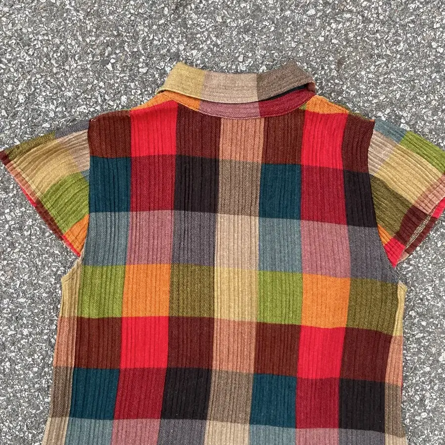 Tomatoma Color  block Shirt