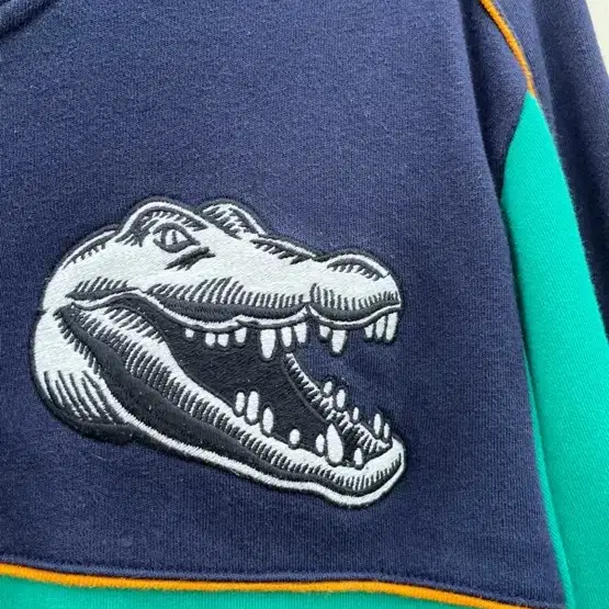 라코스테 희귀 빅로고 져지 집업 Lacoste