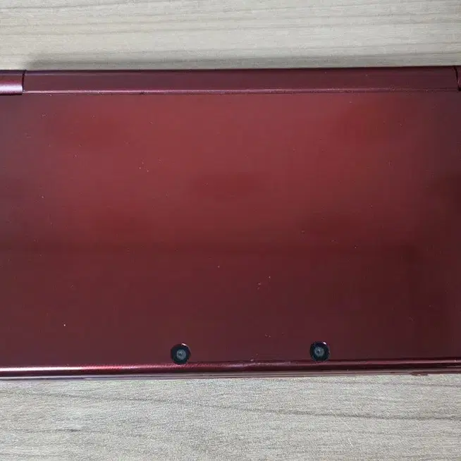 정발 닌텐도 new3dsxl 메탈릭레드 단품+곽팩3