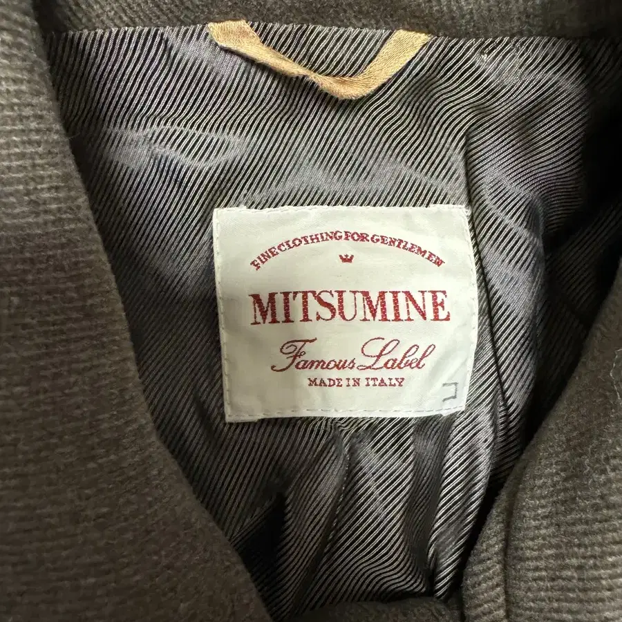 미츠마인 mitsumine 코트 made in italy