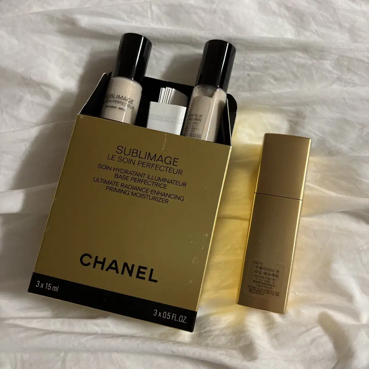 CHANEL[풀박][샤넬] 프라이머 수블리마지 르 수앙 페르펙뛰 (정품)