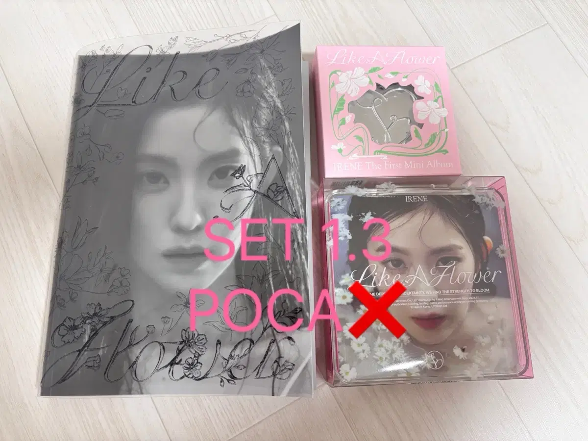 Red Velvet irene like a flower unsealed album in bulk