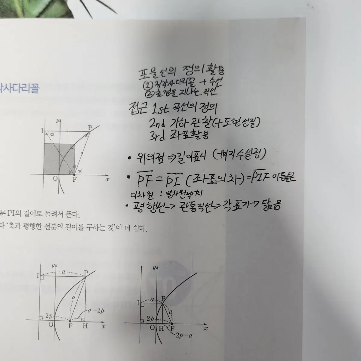 시발점, 뉴런 기하