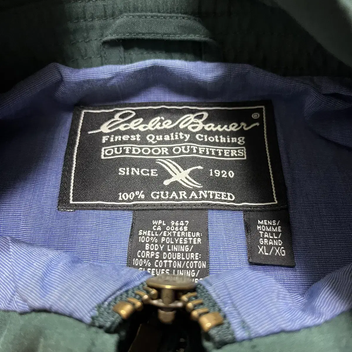 90s Eddie bauer 에디바우어 집업 자켓(XL)